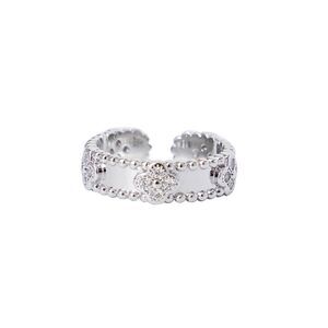 Diamond Flower ring M614